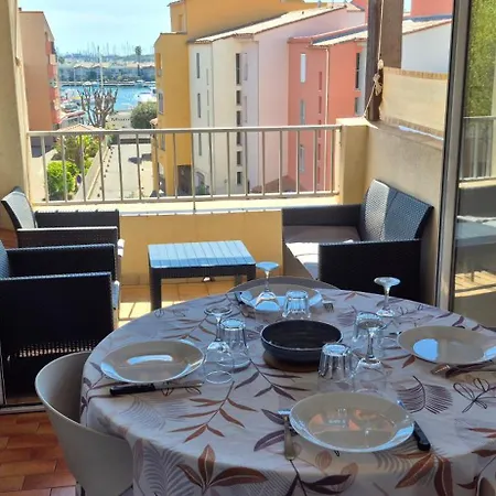 Port Richelieu 120, T3 Petite Vue Port, Piscine, Parking Lägenhet Agde