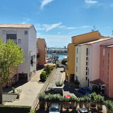 アパート Port Richelieu 120, T3 Petite Vue Port, Piscine, Parking アグド